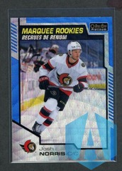 2020-21 O-Pee-Chee Platinum Blue Surge Marquee Rookies Josh Norris #161 Senators